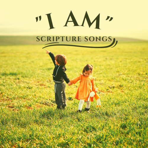 I AM Scripture Songs Cover Art Blurred Background