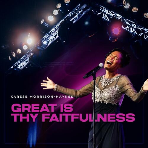 Great Is Thy Faithfulness (Live) Cover Art Blurred Background