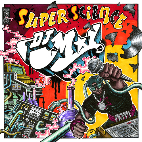 Super Science Cover Art Blurred Background