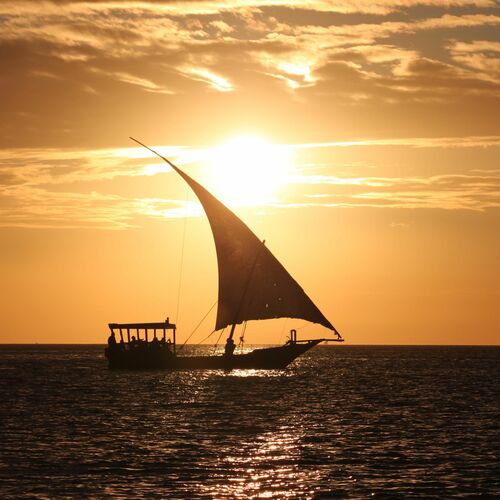 Sails Cover Art Blurred Background