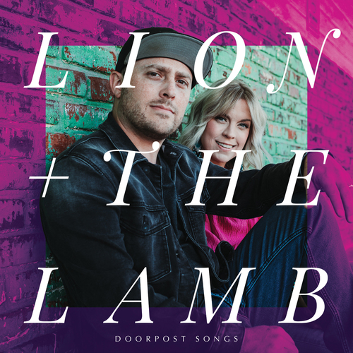Lion and the Lamb Cover Art Blurred Background