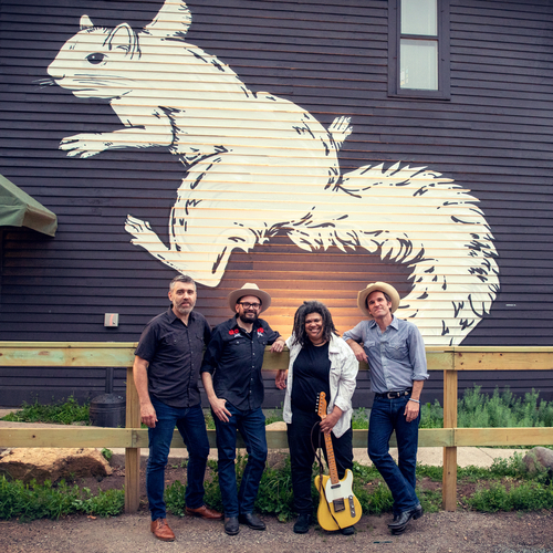 Live at The White Squirrel Cover Art Blurred Background