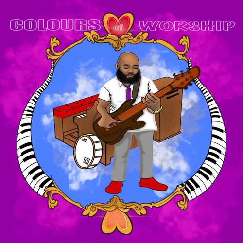 Colours of Worship Cover Art Blurred Background