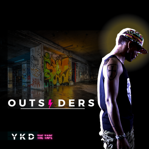 Outsiders: The Tape Cover Art Blurred Background