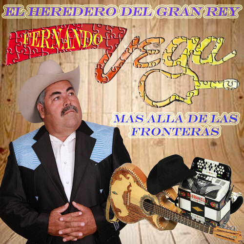Mas Alla de las Fronteras Cover Art Blurred Background
