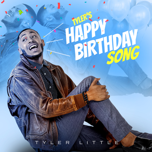 Tyler's Happy Birthday Song Cover Art Blurred Background