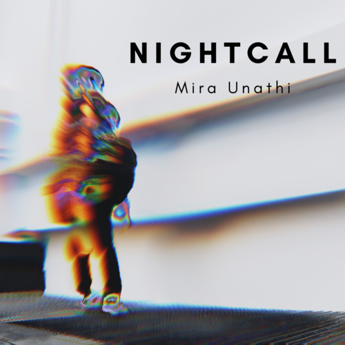 Nightcall Cover Art Blurred Background