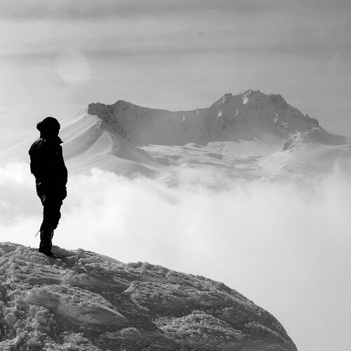 Cold Peaks Cover Art Blurred Background