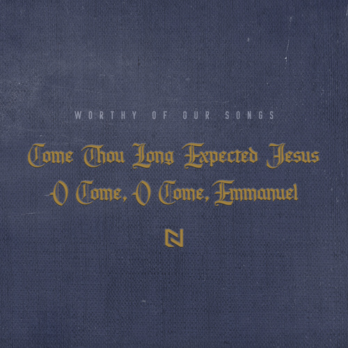 Come Thou Long Expected Jesus Cover Art Blurred Background