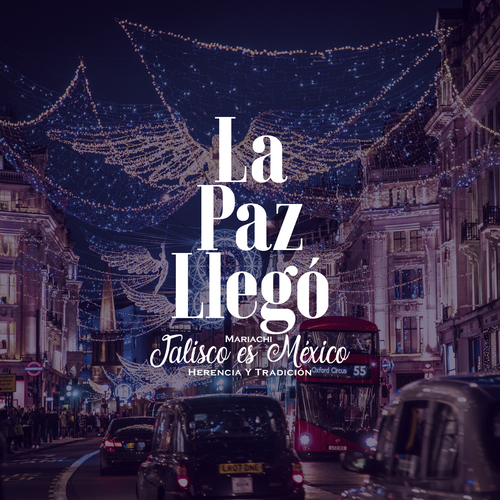 La Paz Llego Cover Art Blurred Background
