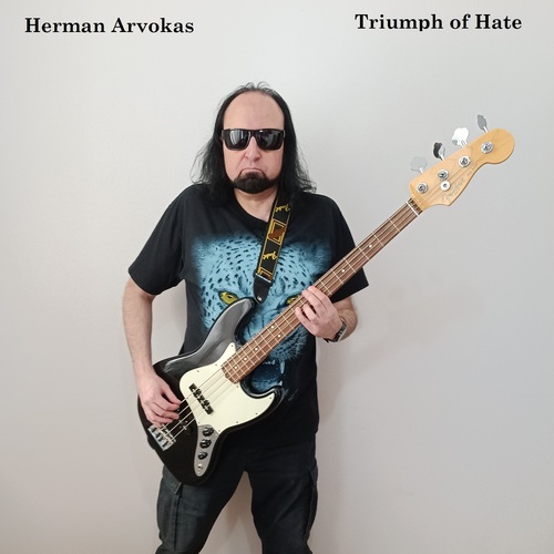 Triumph of Hate Cover Art Blurred Background