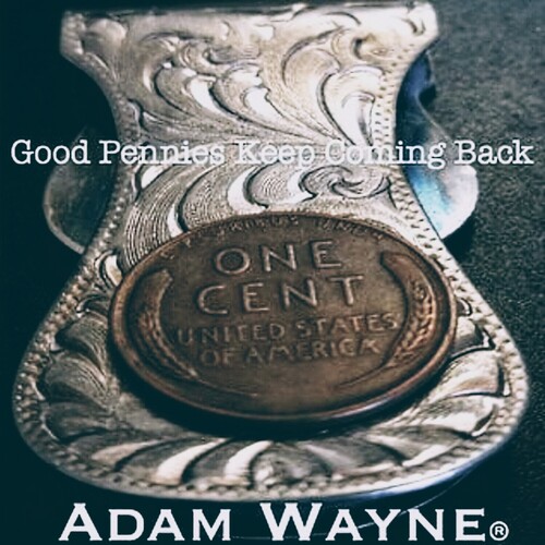 Good Pennies Keep Coming Back Cover Art Blurred Background