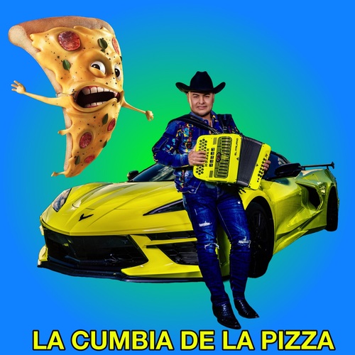La Cumbia de la Pizza Cover Art Blurred Background