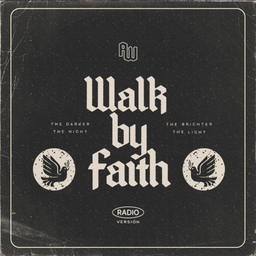 Walk By Faith (Radio Version) Cover Art Blurred Background