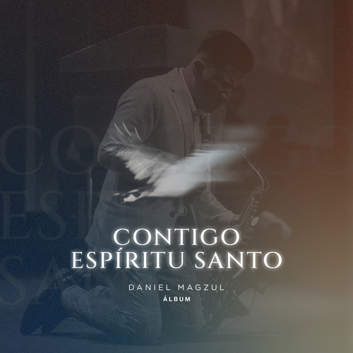 Contigo Espíritu Santo Cover Art Blurred Background