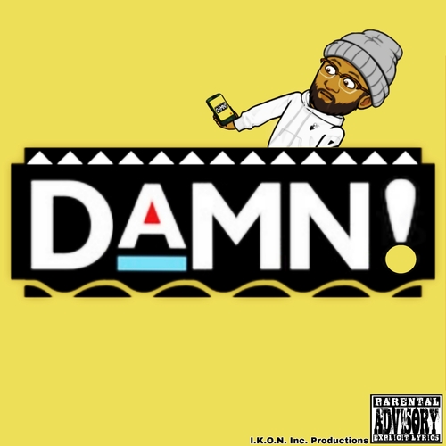 Damn! Cover Art Blurred Background
