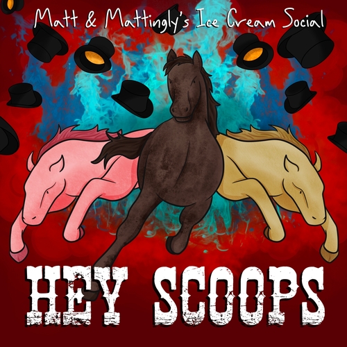 Hey Scoops Cover Art Blurred Background
