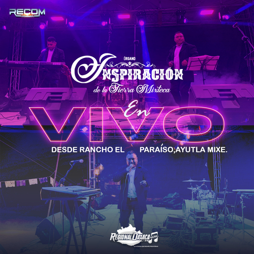 En Vivo Desde Rancho el Paraíso, Ayutla Mixe. Cover Art Blurred Background