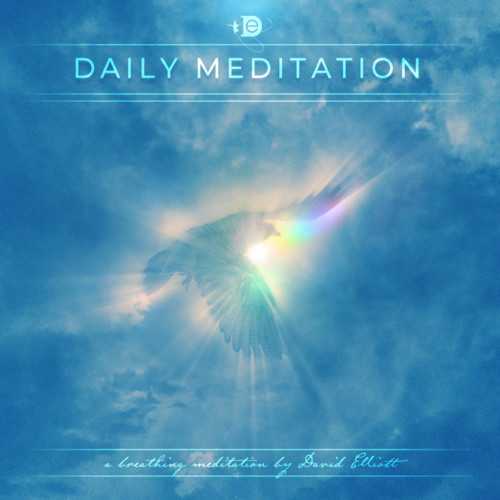 Daily Meditation Cover Art Blurred Background