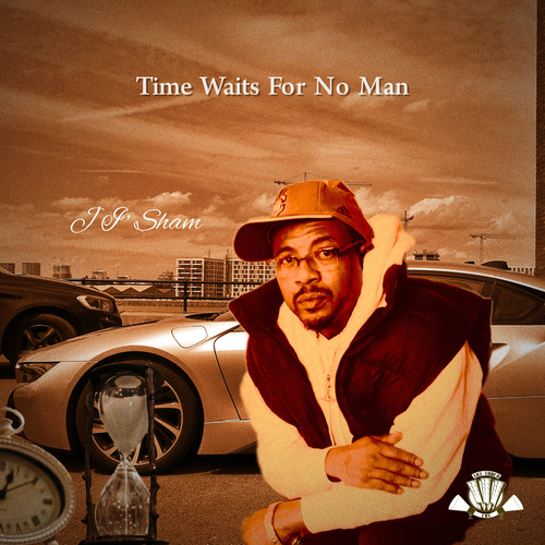 Time Waits for No Man Cover Art Blurred Background