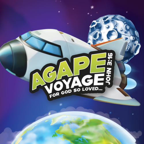 Agape Voyage V.B.S. Cover Art Blurred Background