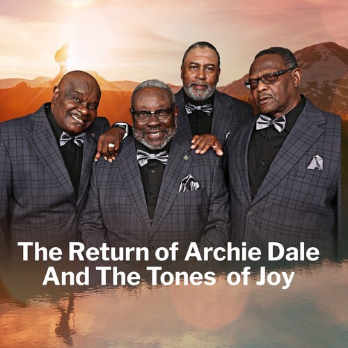 The Return of Archie Dale and The Tones of Joy Cover Art Blurred Background