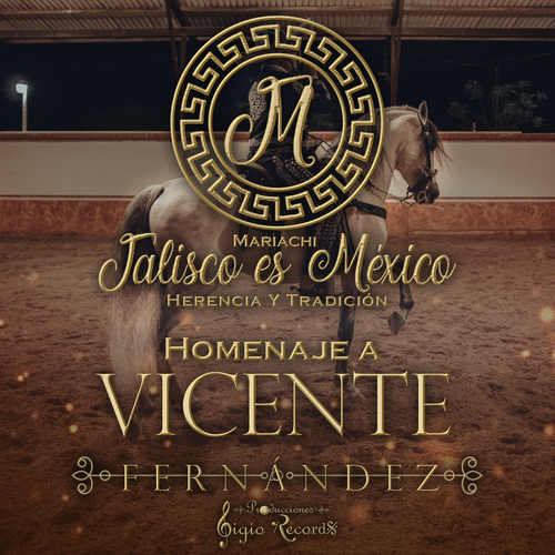 Homenaje a Vicente Fernández Cover Art Blurred Background