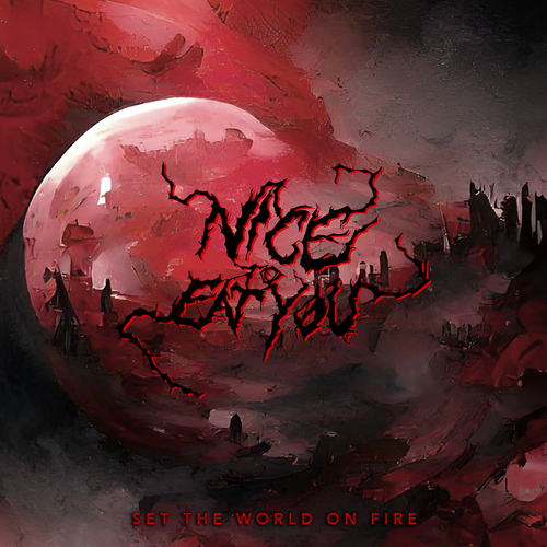 Set the World on Fire Cover Art Blurred Background