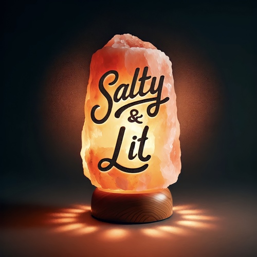 Salty and Lit (Time's Running Out) Cover Art Blurred Background