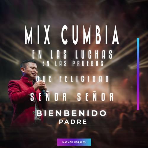 En las Luchas en las Pruebas / Que Felicidad / Señor Señor / Bienvenidos Padre (En Vivo) Cover Art Blurred Background