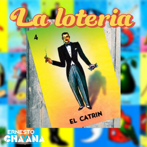 La lotería Cover Art Blurred Background