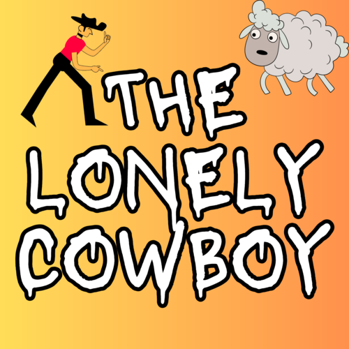 The Lonely Cowboy Cover Art Blurred Background