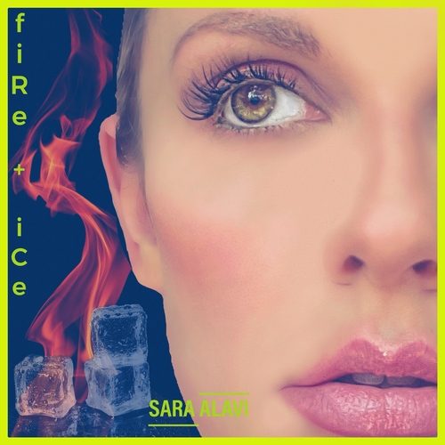 Fire + Ice Cover Art Blurred Background