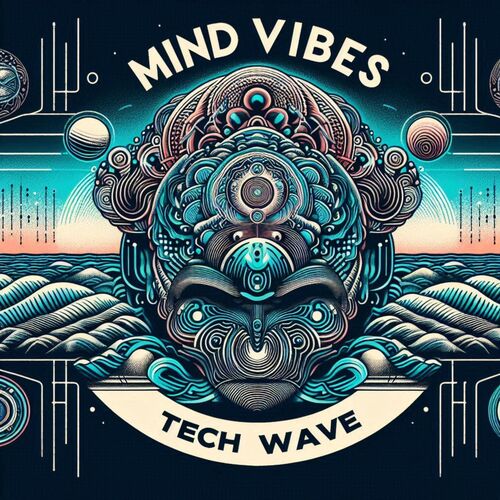 Tech Wave Cover Art Blurred Background