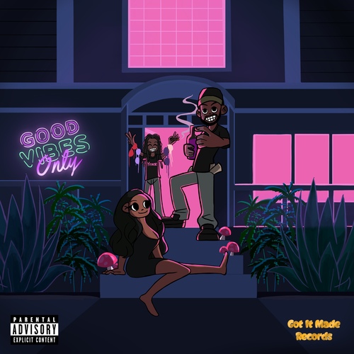 Good Vibes Only Cover Art Blurred Background