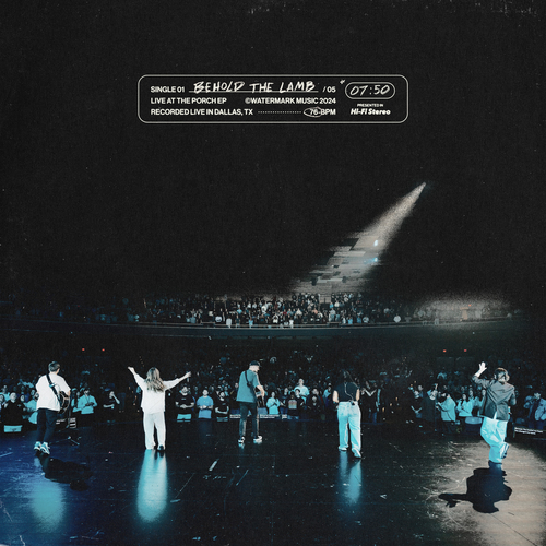 Behold the Lamb (Live) Cover Art Blurred Background