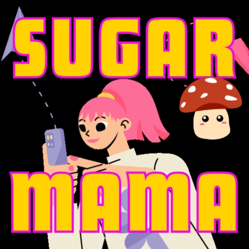 Sugar Mama Cover Art Blurred Background