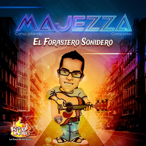 El Forastero Sonidero Cover Art Blurred Background