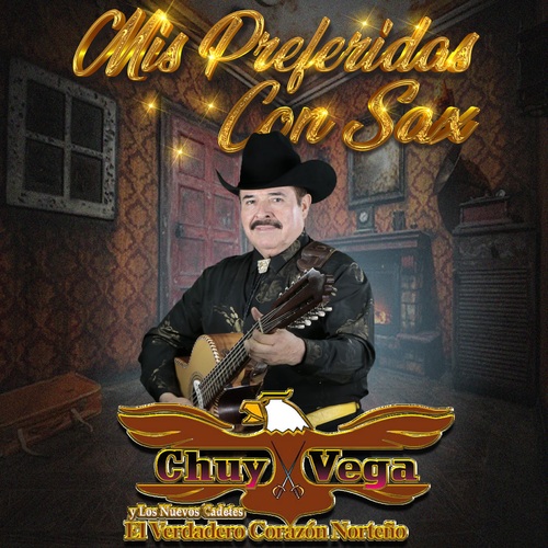 Mis Preferidas Con Sax Cover Art Blurred Background