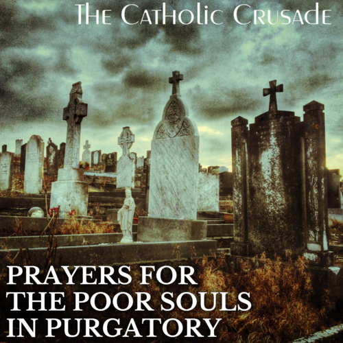 Prayers for the Poor Souls in Purgatory Cover Art Blurred Background