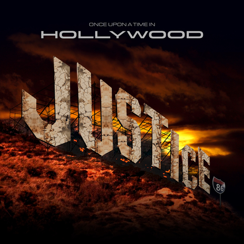 Once Upon a Time in Hollywood Cover Art Blurred Background