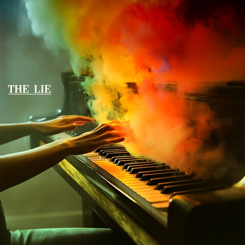 The Lie Cover Art Blurred Background