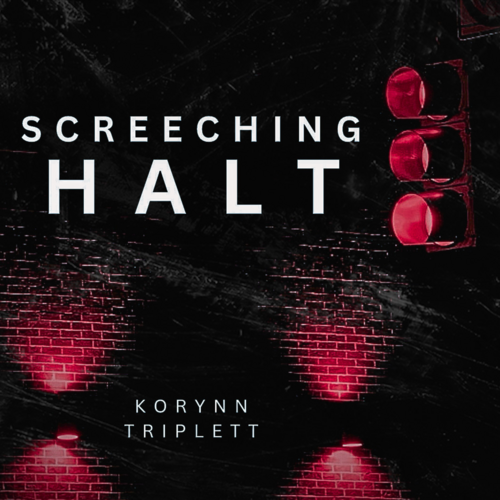 Screeching Halt Cover Art Blurred Background