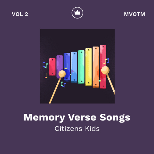 Memory Verse Songs, Vol. 2 Cover Art Blurred Background