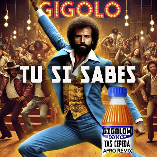 Tu Si Sabes (Afro Remix) Cover Art Blurred Background