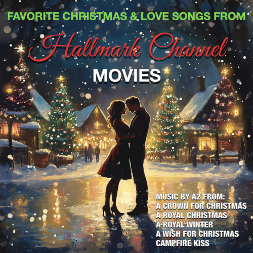 Hallmark Channel Movies (Favorite Christmas & Love Songs) Cover Art Blurred Background
