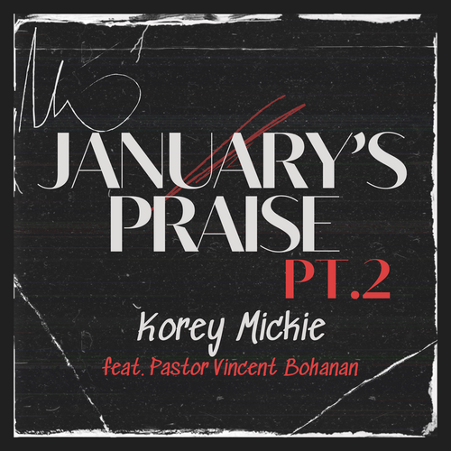 January Praise, Pt. 2 Cover Art Blurred Background