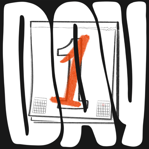 DAY ONE Cover Art Blurred Background