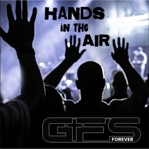 Hands in the Air Cover Art Blurred Background