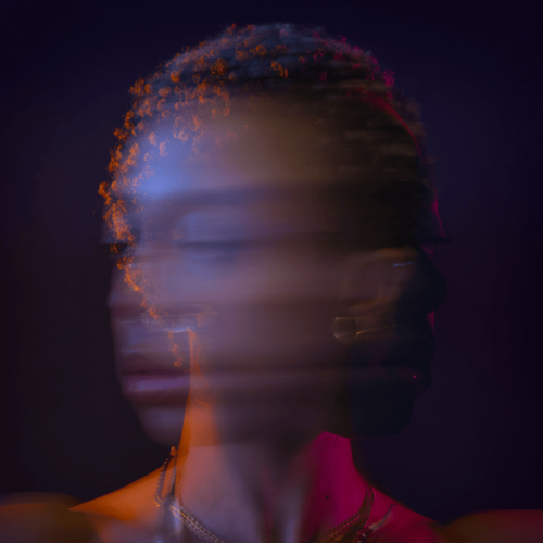 Meeting Myself for the First Time Cover Art Blurred Background